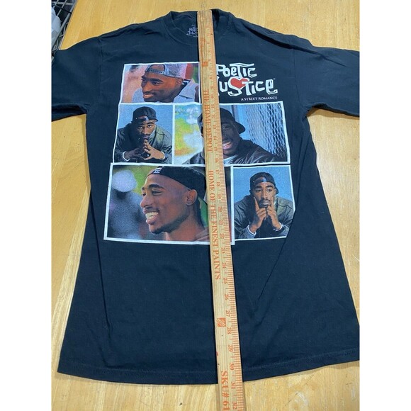 Tupac Shakur Poetic Justice Movie Long Sleeve Shirt Mens Size Medium 18pit2pit - Picture 5 of 5